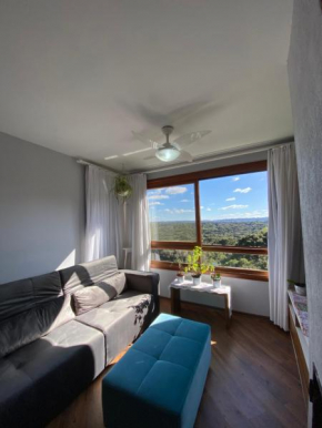 Aconchegante apartamento com vista para o vale